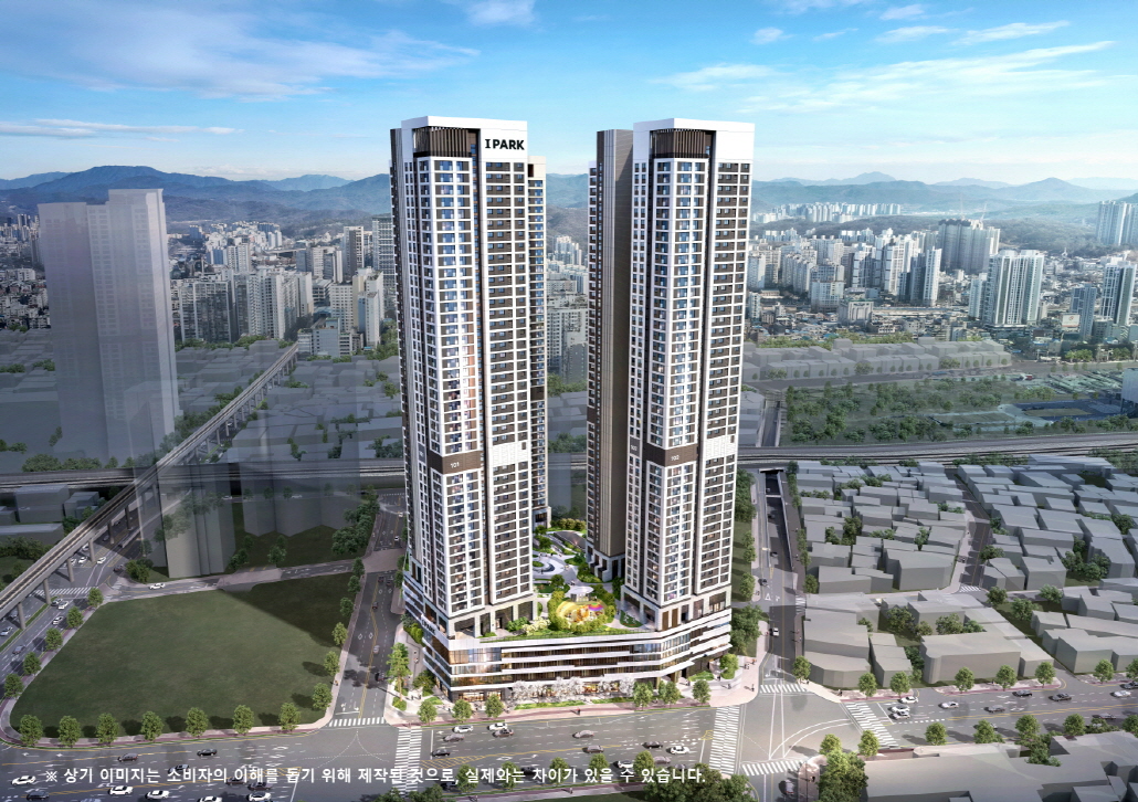 의정부역 센트럴 아이파크 조감도