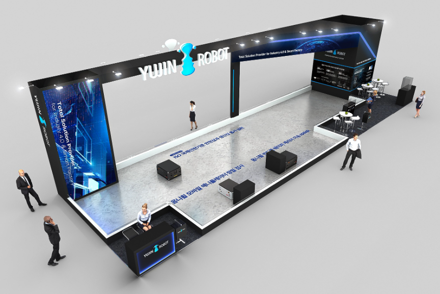 유진로봇, 'AW 2026'서 반도체·고중량·AI 검사 로봇 공개