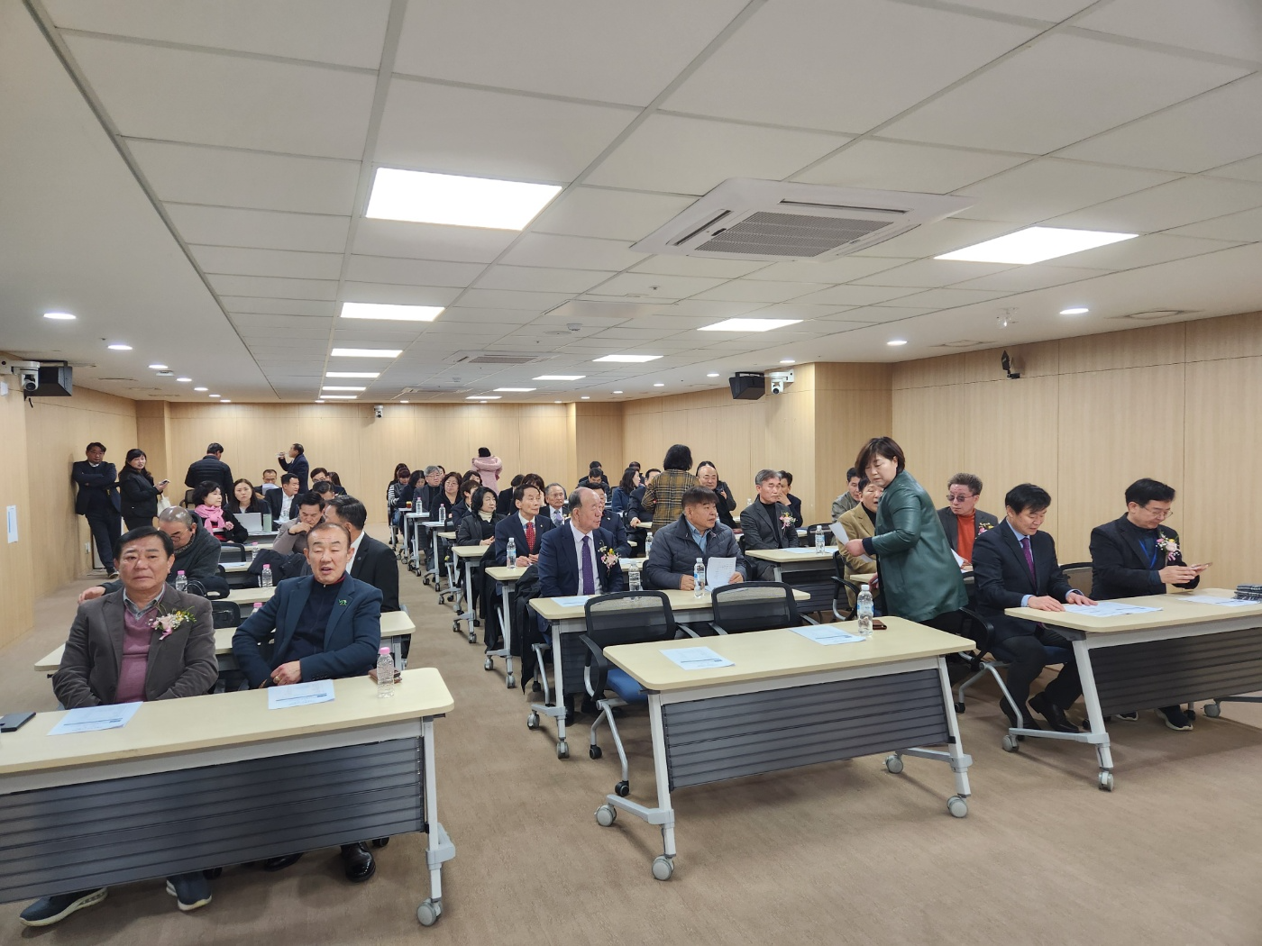 정기총회장 전경