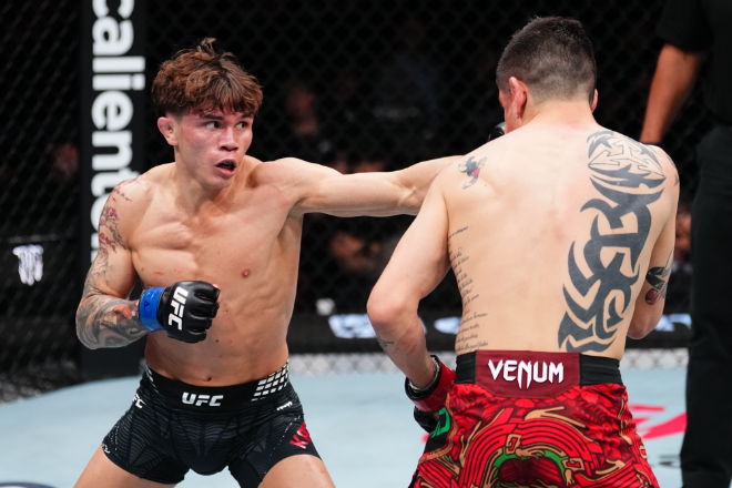 로니 카바나vs 브랜든 모레노 경기 전경. (사진= UFC 한국 미디어 커뮤니케이션)