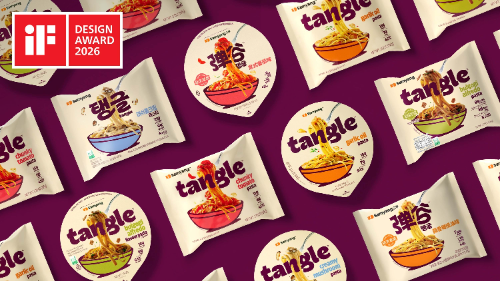 삼양식품 '탱글', iF 디자인 어워드 2026 본상 수상