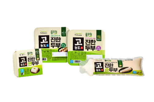 풀무원, '고농도 진한 두부' 3종 출시