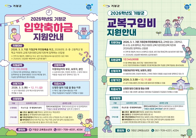 (제공=부산 기장군)