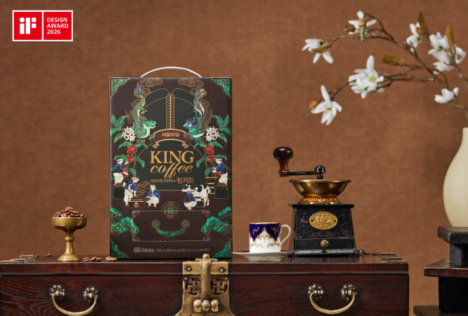 서울우유 '킹커피', 'iF 디자인 어워드 2026' 본상 수상