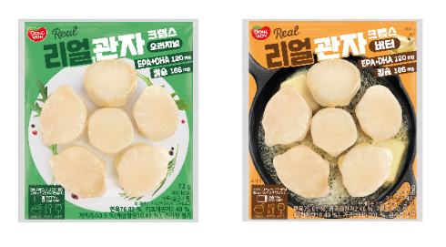 동원F&B 수산 가공 신제품 리얼 관자 크랩스 등 출시