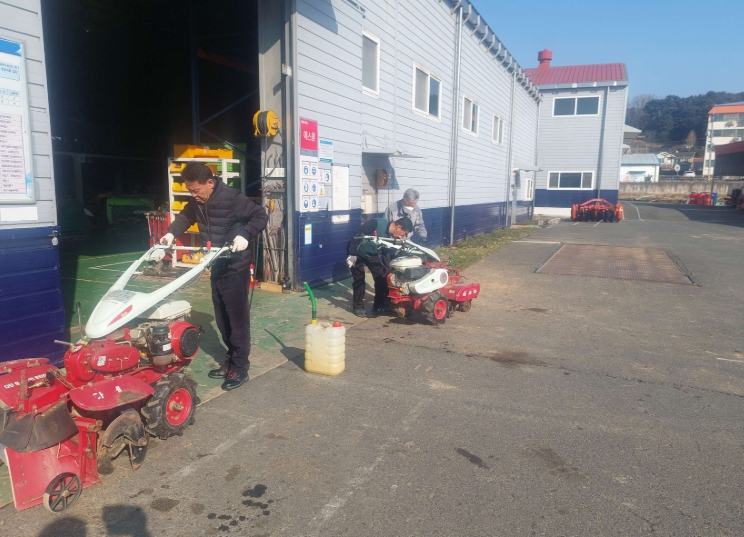 영농철 대비 임대 농업기계 사전 정비