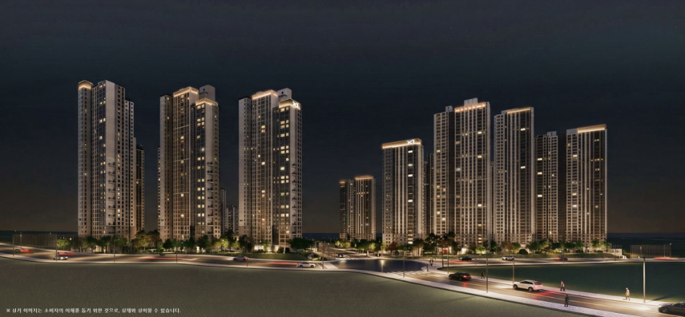 도안자이 센텀리체 투시도.(사진=GS건설)