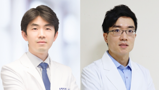 (왼쪽부터) 서울대병원 정형외과 노두현 교수, 동국대일산병원 정형외과 이도원 교수. 사진=서울대병원