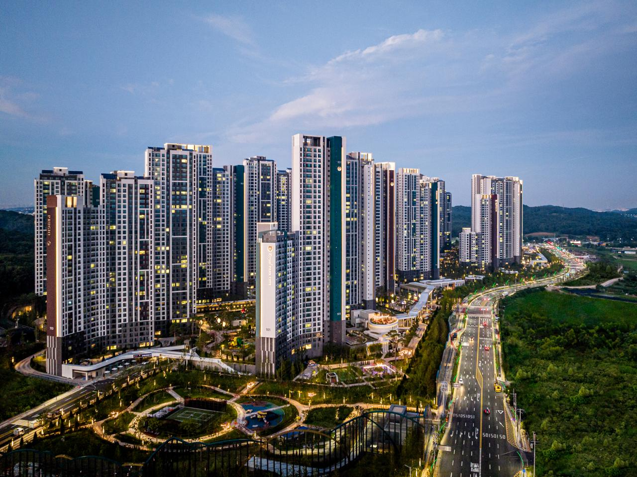 검암역 로열파크씨티 푸르지오 단지 모습.(사진=DK아시아)