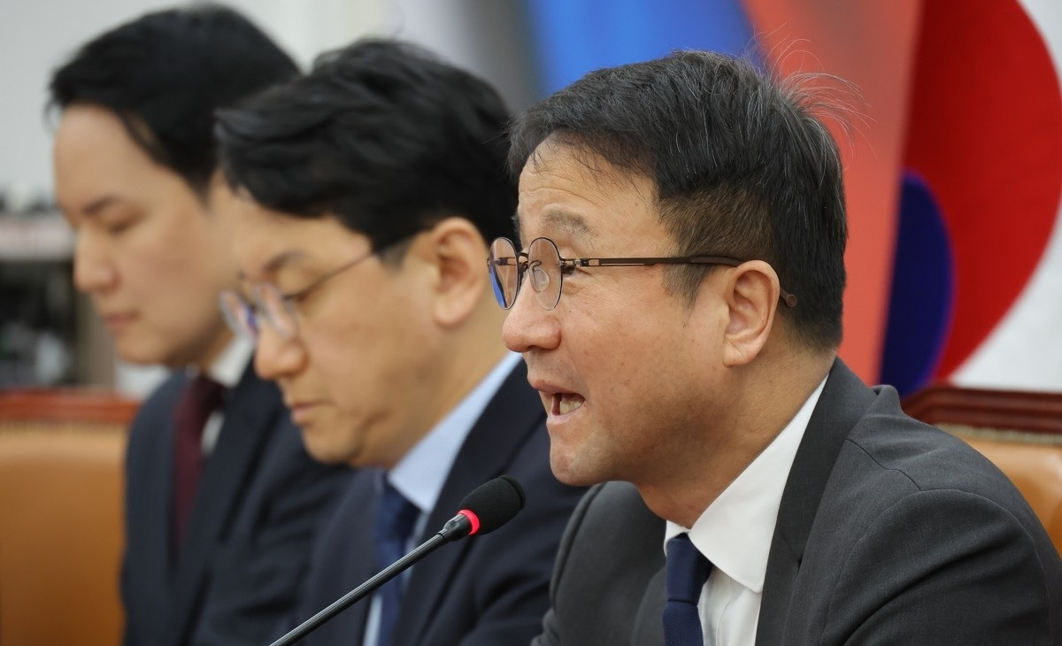 원내대책회의에서 발언하는 한병도 원내대표(사진=연합뉴스)