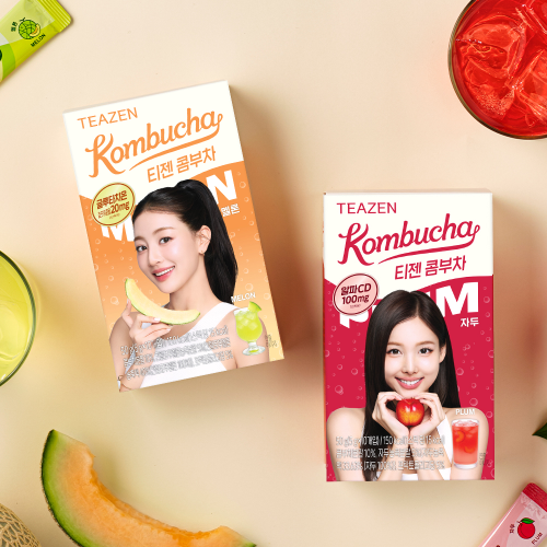 티젠, 콤부차 신제품 자두·멜론 맛 출시