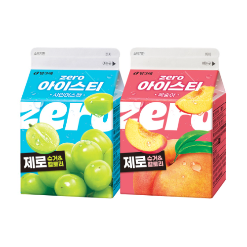 빙그레, 제로슈거 아이스티 '빙그레 제로 아이스티' 2종 출시
