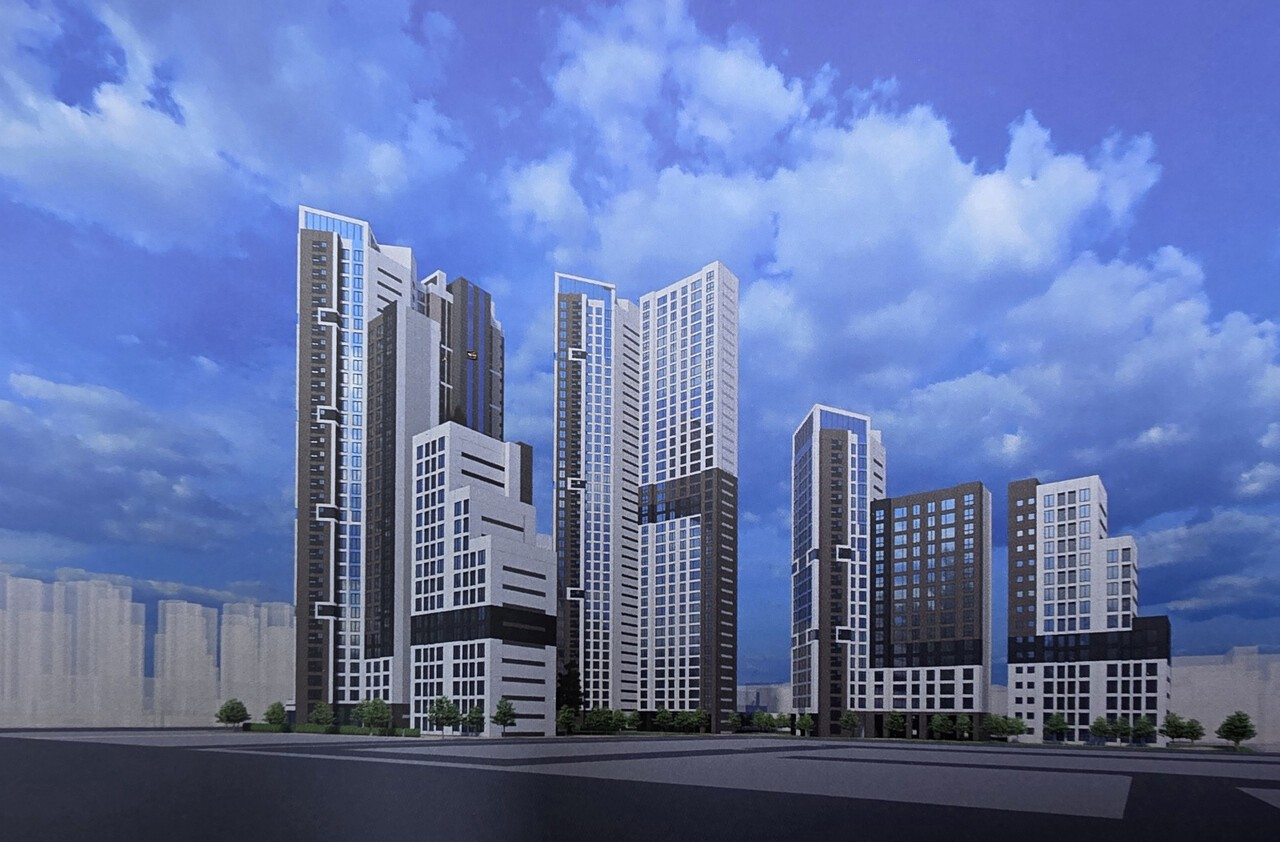 풍납극동아파트 재건축 투시도.(사진=추진위)