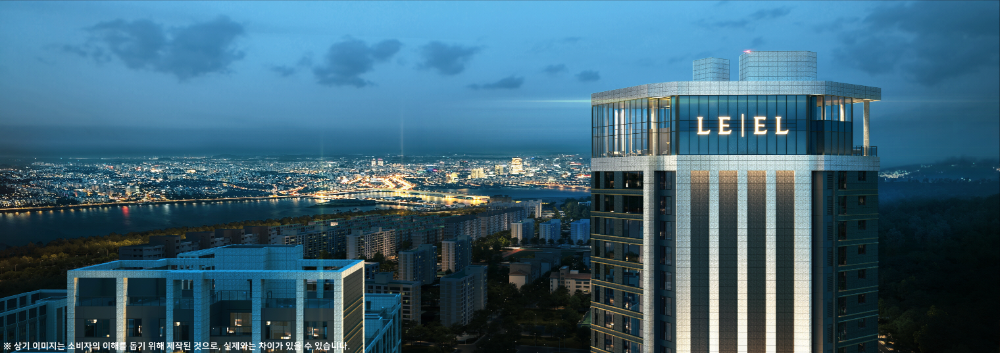 이촌 르엘 스카이라운지.(사진=롯데건설)