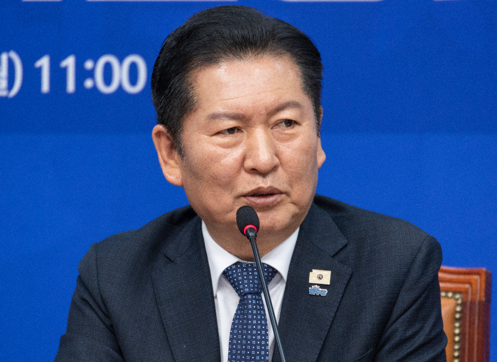 최고위원회의에서 발언하는 정청래 대표(사진=연합뉴스)