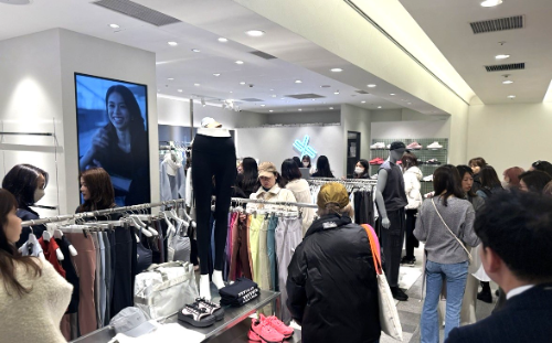 젝시믹스 일본 오모테산도 힐스에 5호 매장 개점