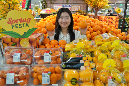 롯데마트, 봄철 대표 과일 할인전 진행