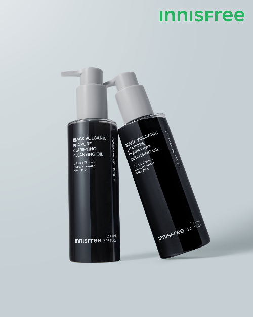 이니스프리, '블랙 화산송이 파하 모공 클렌징 오일' 출시