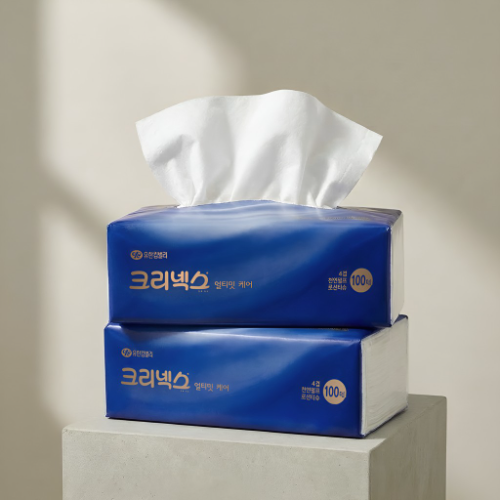 유한킴벌리 4겹 원단 적용 고보습 로션티슈 신제품 출시