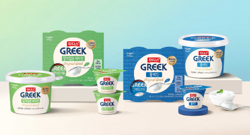 일동후디스 그릭요거트 제품군 패키지 디자인 변경