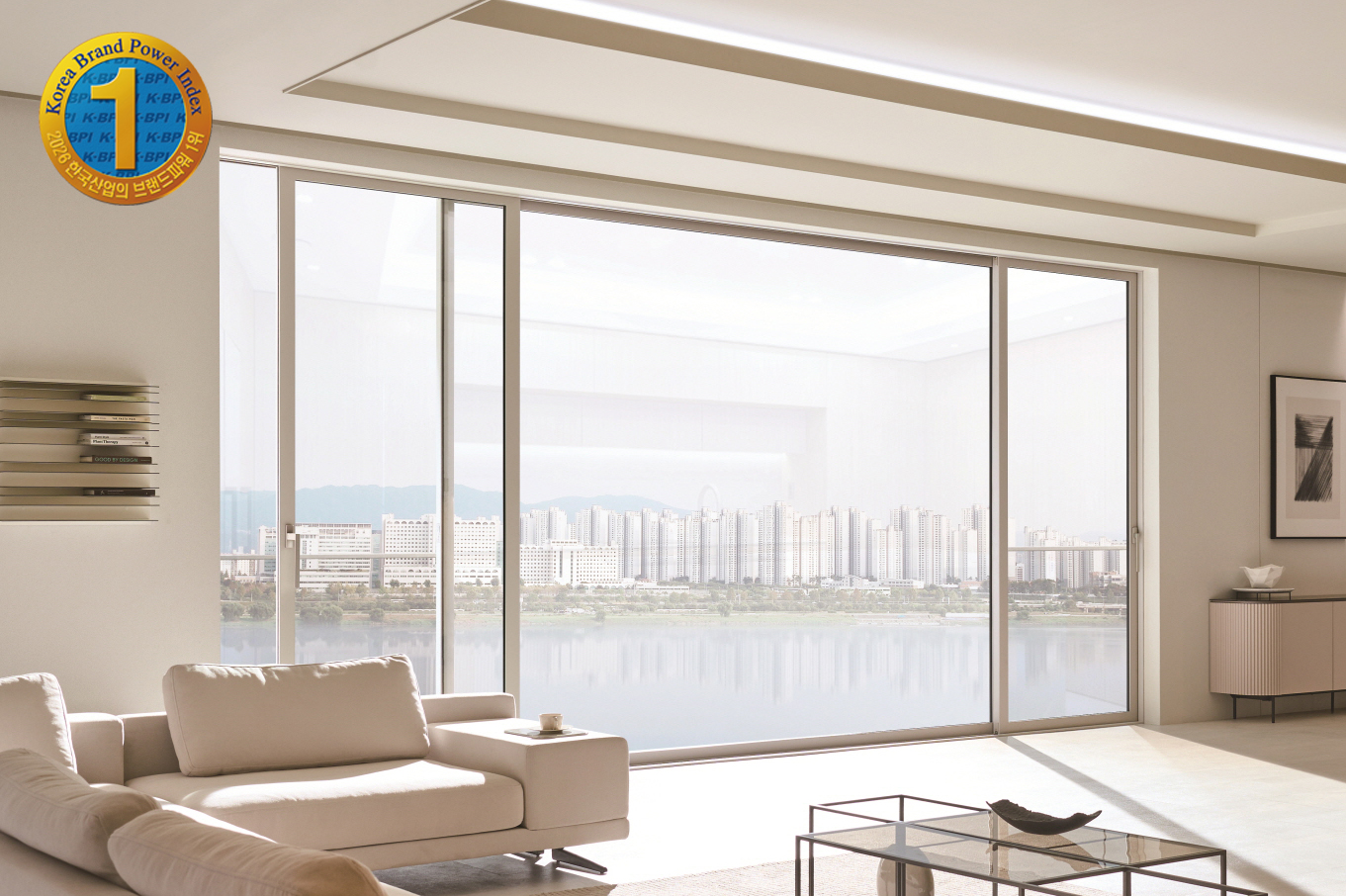 LX지인 창호 뷰프레임.(사진=LX하우시스)