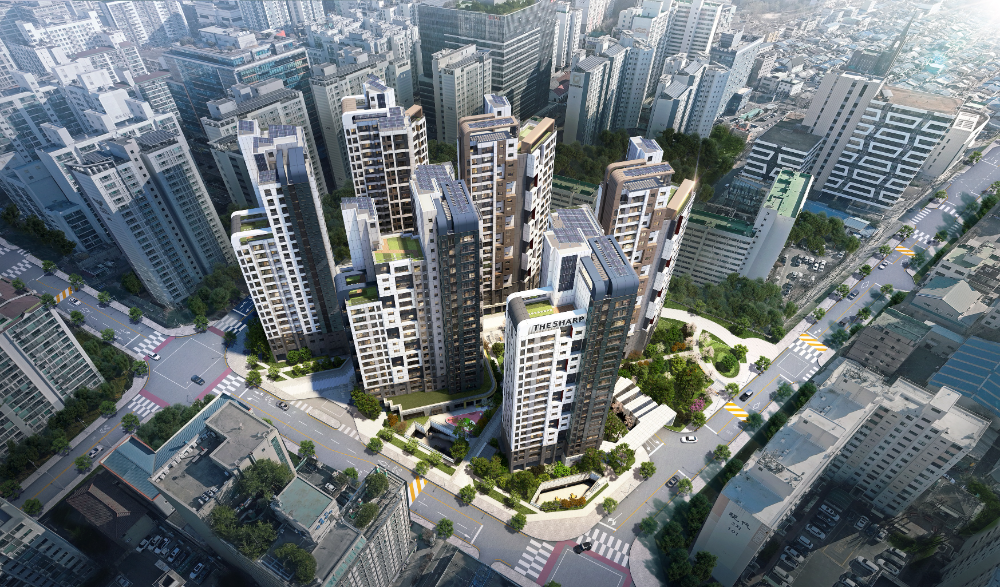 더샵 프리엘라 조감도.(사진=포스코이앤씨)