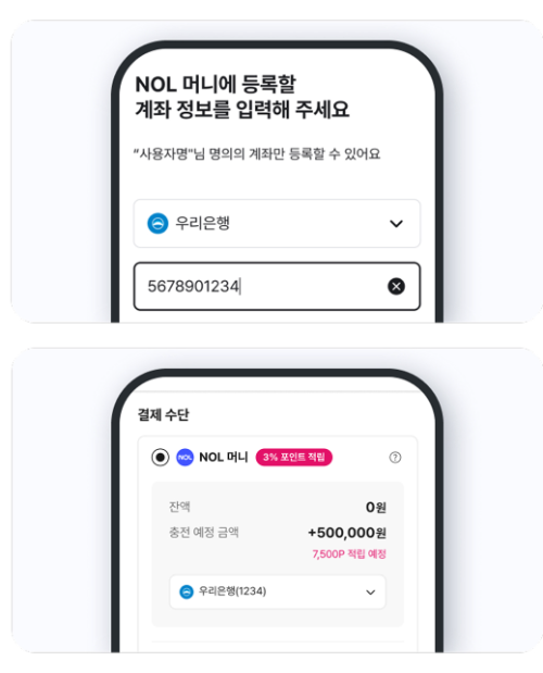 놀유니버스, 간편결제 'NOL 머니' 공연 티켓 결제로 확대