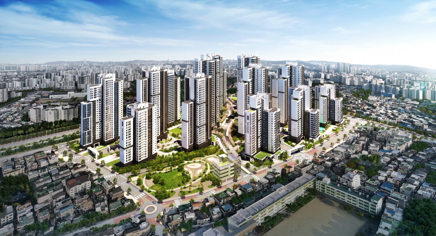 더샵 신길센트럴시티 조감도.(사진=포스코이앤씨)