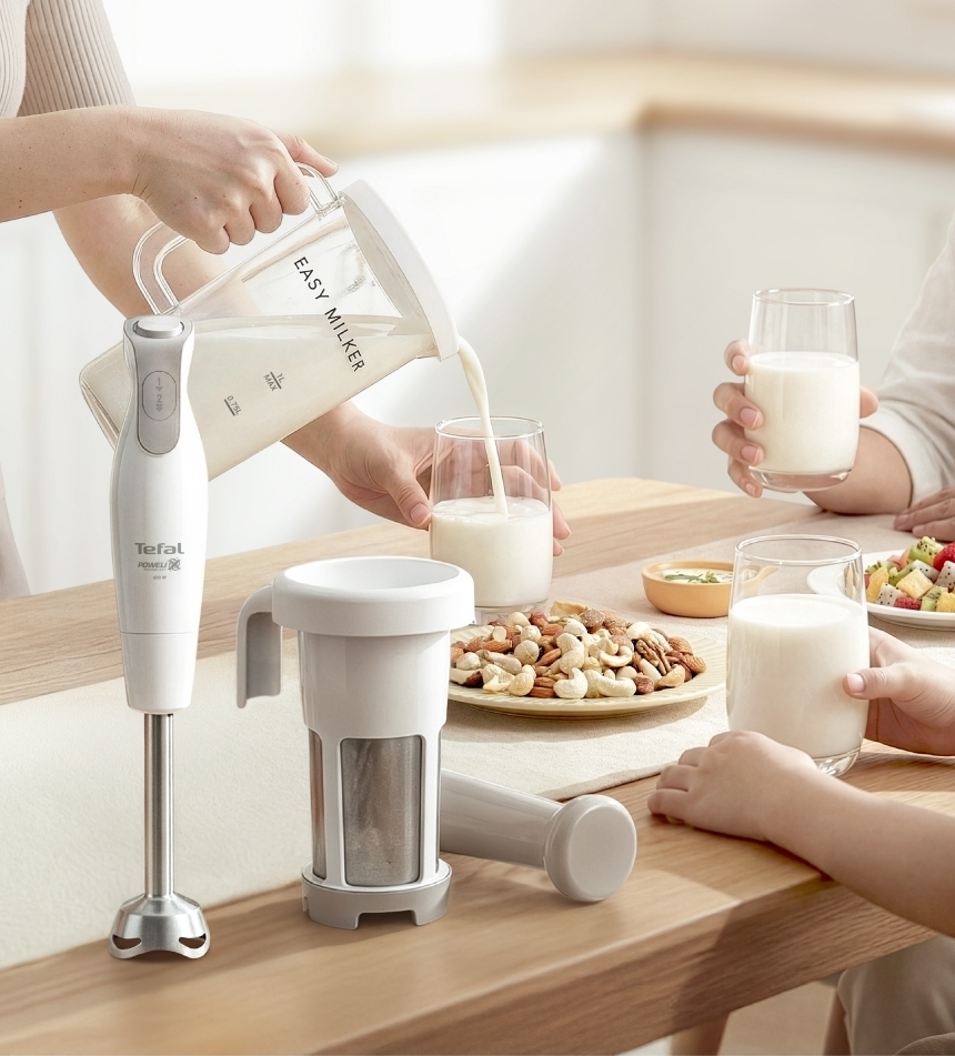테팔, 홈메이드 식물성 음료 제조기 이지 밀커 출시