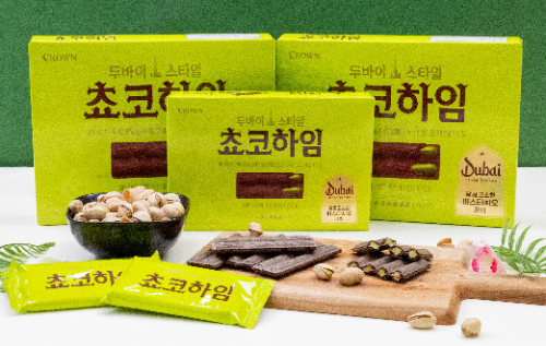 크라운제과, 두바이스타일 쵸코하임 한정 출시