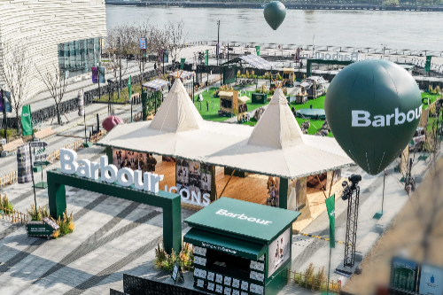 LF, 바버 상하이 팝업 행사 마무리