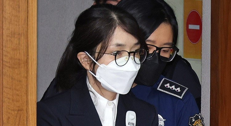 법정 출석한 김건희(사진=연합뉴스)