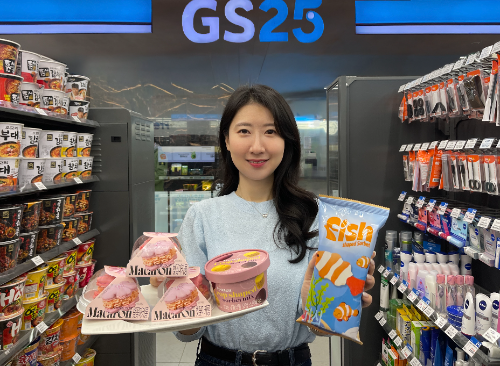 GS25, 벚꽃 시즌 맞아 이색 디저트 3종 출시