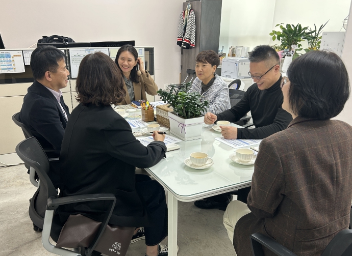 지난 2월 12일 동명여자고등학교에서 진행된 사회정서교육 역량 강화 프로그램 모습