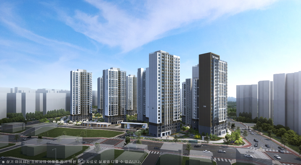 더샵 관저아르테 투시도.(사진=포스코이앤씨)