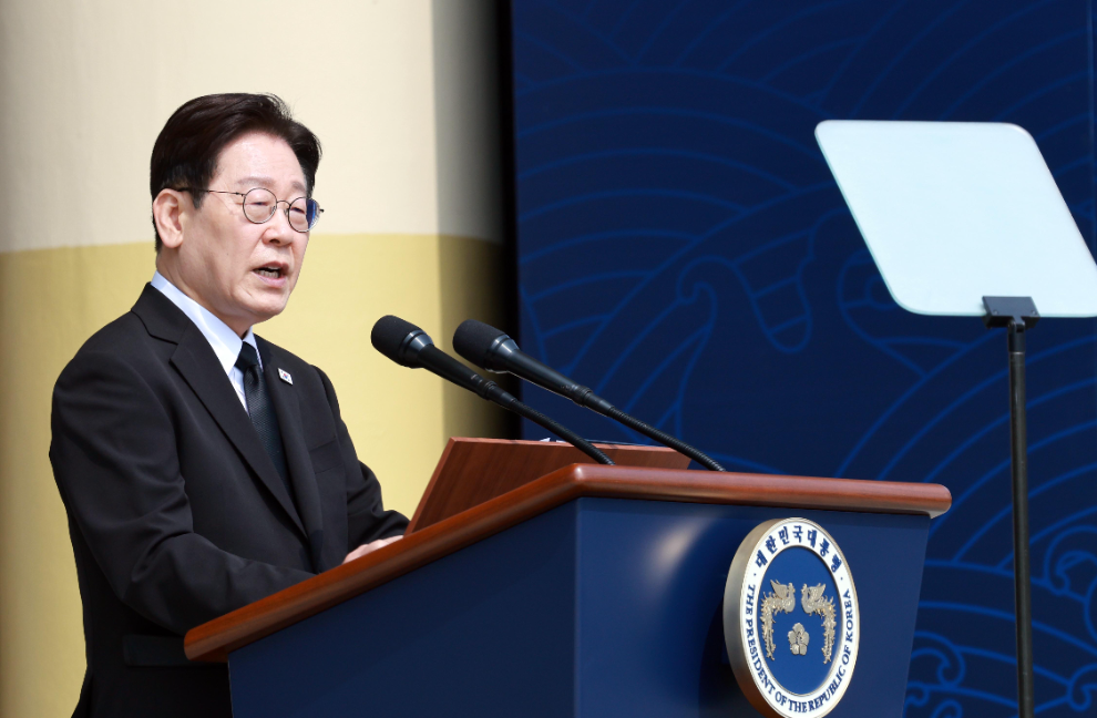 이재명 대통령, 서해수호의 날 기념사 기념사(사진=연합뉴스)