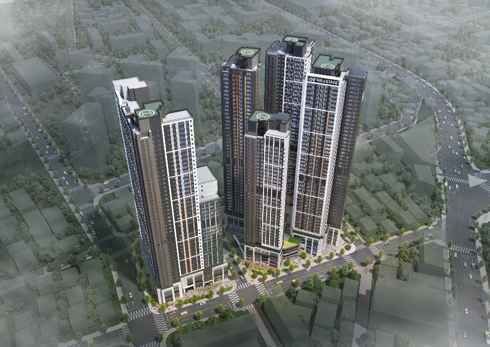 힐스테이트 선암호수공원 조감도.(사진=현대건설)