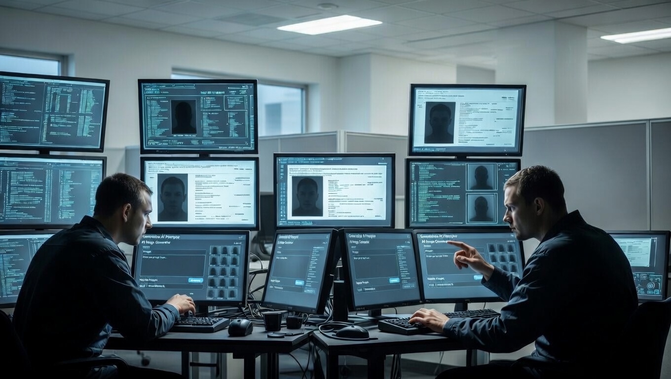 FBI(미국 연방수사국)의 2024년 공개 경고(PSA241203)에 따르면, 생성형 AI를 활용한 사기 범죄가 대규모·고정밀화되고 있으며, 텍스트·음성·영상 등 전 형식에 걸쳐 가짜 신원과 딥페이크가 동원되는 것으로 나타났다. 전문가들은 범죄 콘텐츠의 자동 생산과 다언어 번역, 신뢰 위조 등으로 범죄 진입 장벽이 사실상 붕괴됐다며, 출처 확인·2단계 인증·정보 교차 검증 등 기본 수칙 준수가 시급하다고 강조했다. / 이미지 디자인=로이슈 AI 디자인팀(*본 이미지는 기사 내용의 이해를 돕기 위해 AI로 생성한 것입니다.)