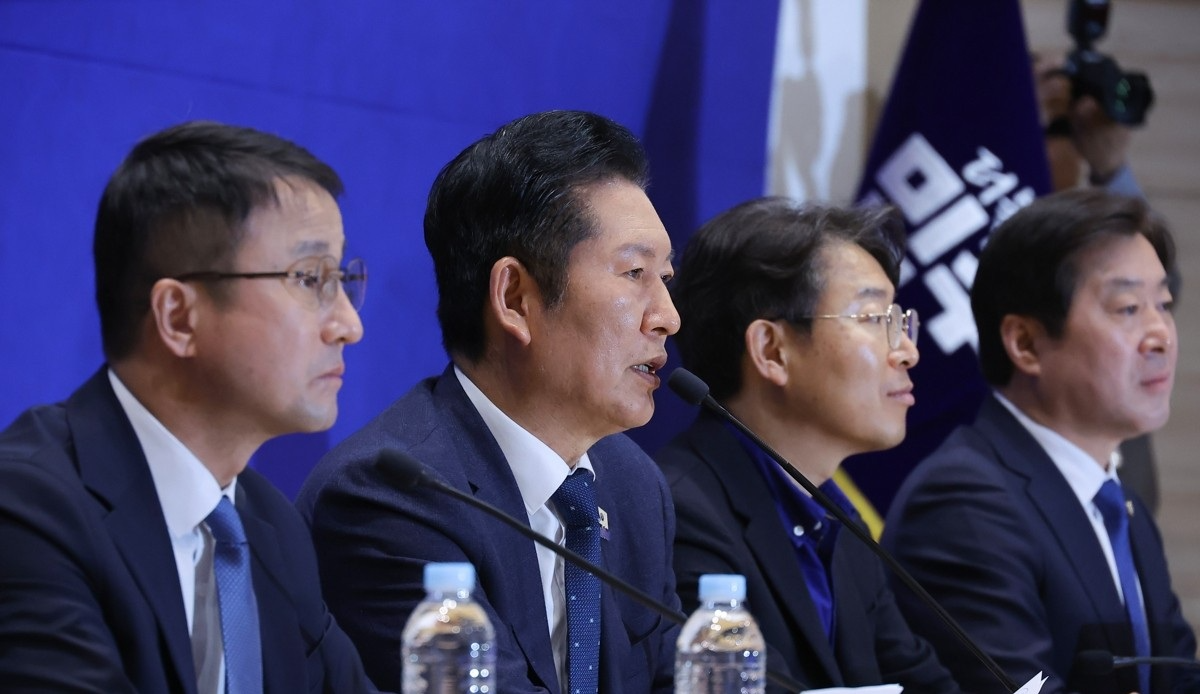 발언하는 정청래 대표(사진=연합뉴스)