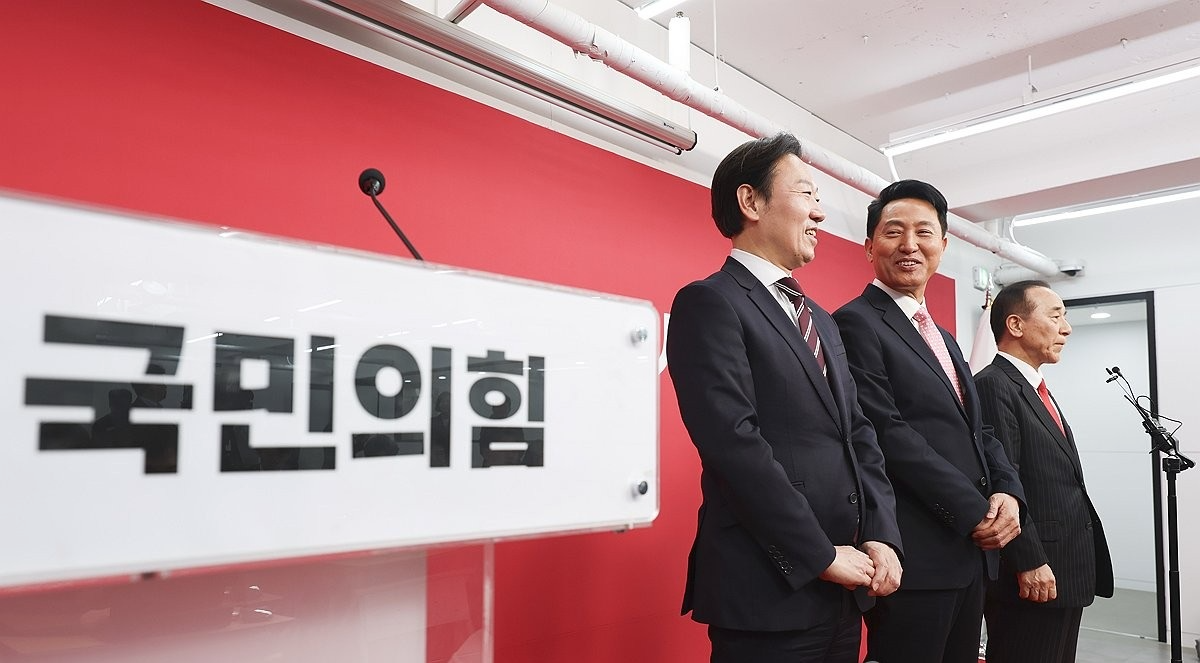 국민의힘 서울시장 예비후보들(사진=연합뉴스)