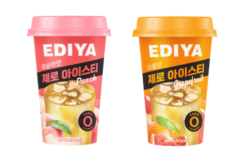 이디야커피, ‘제로 아이스티’ 2종 리뉴얼 출시