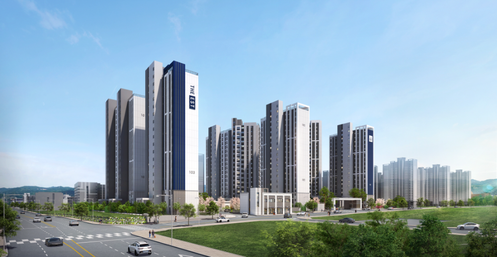 용인 고림 동문 디 이스트 투시도.