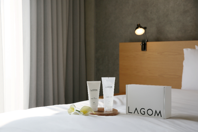 라곰 네스트호텔에 클렌징 제품 어메니티 공급