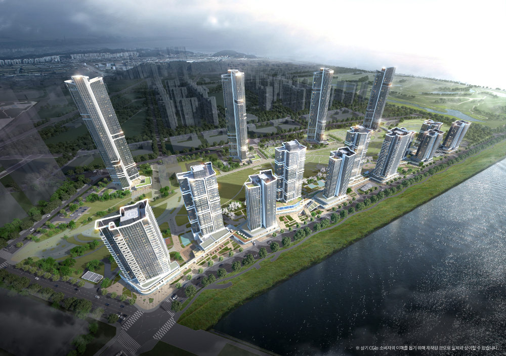 더샵 송도그란테르 조감도.(사진=포스코이앤씨)