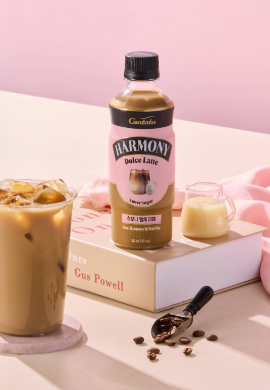 롯데칠성음료, ‘칸타타 하모니 돌체라떼’ 선보여