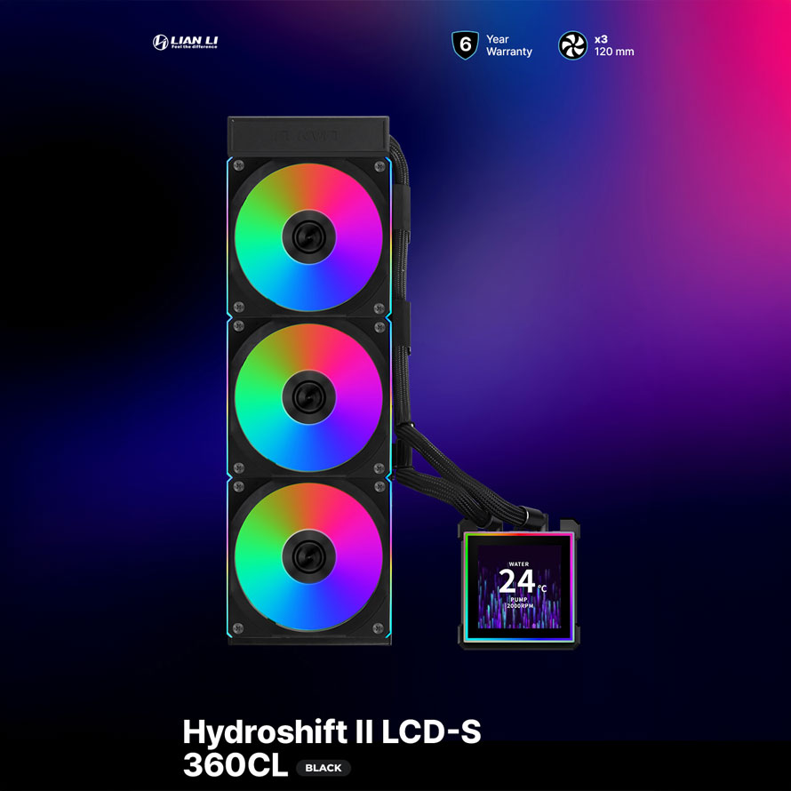 서린씨앤아이, 리안리 하이드로시프트 2 LCD-S 360 시리즈 출시