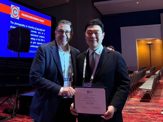 강동경희대병원 경민규 교수, ORS 교육지원 프로그램 선정