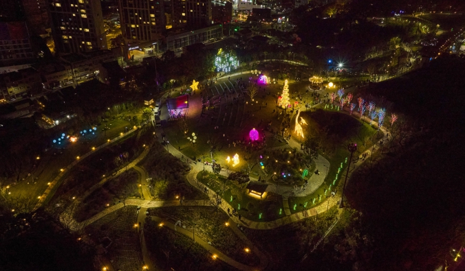 남산공원 일원 야간경관