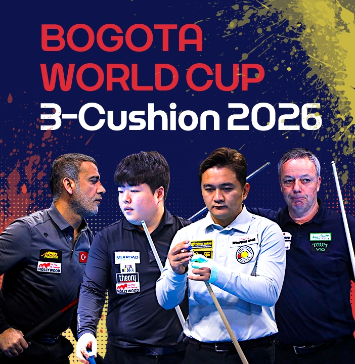 SOOP, 콜롬비아 보고타 3쿠션 월드컵 전 경기 생중계…한국 선수 9명 출전