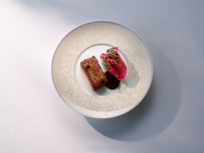 한우 밀푀. (사진=시그니엘 서울)